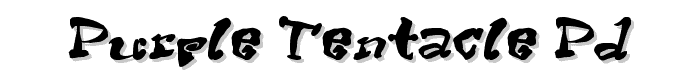 Purple Tentacle PD font
